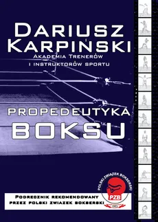 Propedeutyka Boksu - Outlet - Dariusz Karpiński