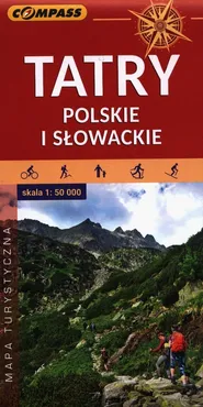 Tatry Polskie i Słowackie Mapa turystyczna 1:50 000 - Outlet