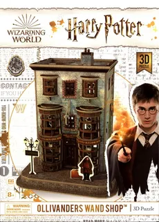 Puzzle 3D Harry Potter Sklep Ollivandera z różdżkami na Pokątnej - Outlet