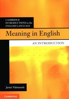 Meaning in English - Javier Valenzuela
