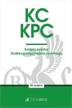 KC KPC Kodeks cywilny. Kodeks postępowania cywilnego - Outlet