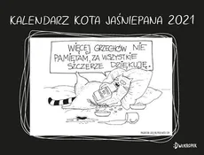 Kalendarz 2021 Kota Jaśniepana biurkowy - Magdalena Gałęzia