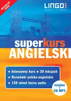 Angielski Superkurs Nowy kurs z rozmówkami +CD - Outlet
