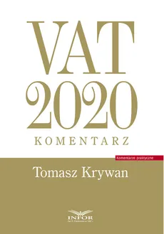 VAT 2020.Komentarz - Tomasz Krywan
