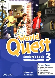 World Quest 3 Student's Book witk MultiROM - Diana Pye, Paul Shipton
