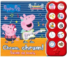 Peppa Pig Książka z dźwiękami Świnki się bawią - Outlet
