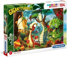 Puzzle Supercolor Gigantosaurus 104