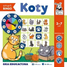 Koty Smart bingo Gra edukacyjna - Outlet - Izabela Gołaszewska