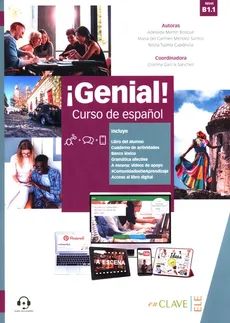 Genial! B1.1 Podręcznik + ćwiczenia + dodatek gramatyczny - del Carmen Méndez Santos María, Martín Bosque Adelaida, Tudela Capdevila Nitzia