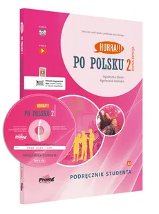 Hurra Po polsku 2 Podręcznik studenta z płytą CD - Outlet - Agnieszka Dixon, Agnieszka Jasińska