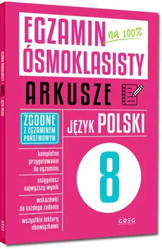 Egzamin ósmoklasisty arkusze język polski - Outlet