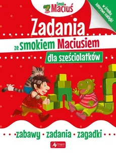 Zadania ze smokiem Maciusiem dla sześciolatków - Outlet