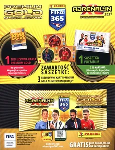 Panini FIFA365 AdrenalynXL 2021 saszetka premium gold