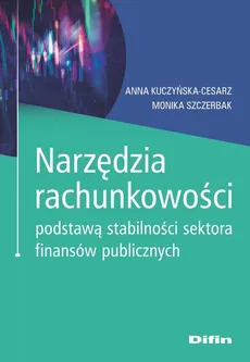 Narzędzia rachunkowości podstawą stabilności sektora finansów publicznych - Outlet - Anna Kuczyńska-Cesarz, Monika Szczerbak