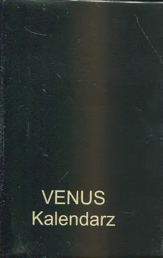 Kalendarz 2019 kieszonkowy Venus czarny