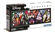 Puzzle 1000 Panorama Disney Villains