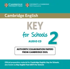 Cambridge English Key for Schools 2 Audio CD - Outlet