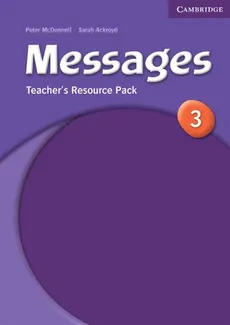 Messages 3 Teacher's Resource Pack - Outlet - Sarah Ackroyd, Peter McDonnel