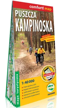 Puszcza Kampinoska laminowana mapa turystyczna 1:40 000