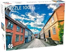 Puzzle Trondheim Old Town 1000