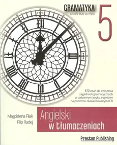 Angielski w tłumaczeniach Gramatyka 5 z płytą CD - Outlet - Magdalena Filak