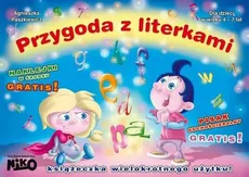 Przygoda z literkami Pisak suchościeralny + naklejki GRATIS - Agnieszka Paszkiewicz