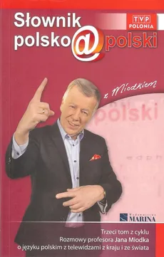 Słownik polsko@polski z Miodkiem - Outlet - Jan Miodek