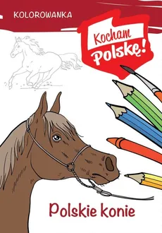 Polskie konie Kolorowanka patriotyczna - Krzysztof Kiełbasiński