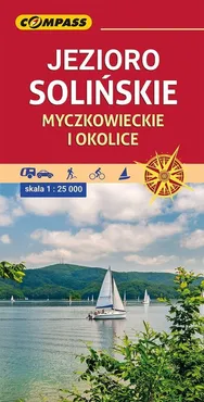Jezioro Solińskie, Myczkowieckie i okolice mapa turystyczna 1: 25 000