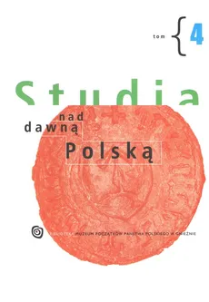 Studia nad dawną Polską Tom 4 - Outlet