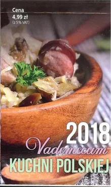 Kalendarz 2016 Vademecum kuchni polskiej - Outlet