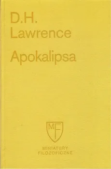 Apokalipsa - D.H. Lawrence