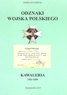 Odznaki Wojska Polskiego Kawaleria 1921 -1939 - Outlet - Zdzisław Sawicki