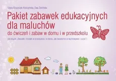 Pakiet zabawek edukacyjnych dla maluchów do ćwiczeń i zabaw w domu i w przedszkolu - Edyta Gruszczyk-Kolczyńska, Ewa Zielińska