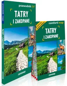 Tatry i Zakopane light przewodnik + mapa - Outlet