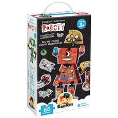 CzuCzu Puzzle kreatywne Roboty 3+ - Outlet