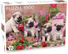 Puzzle Puppy Pugs 1000 - Outlet