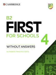 B2 First for Schools 4 Authentic practice tests - Outlet