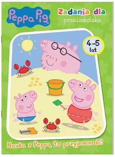 Peppa Pig Zadania dla przedszkolaka 4-5 lat