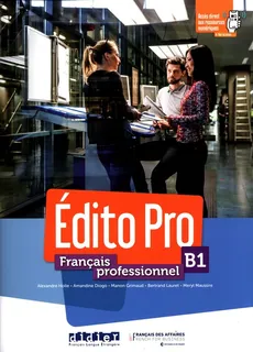 Edito Pro B1 Podręcznik + DVD - Outlet - Romain Racine