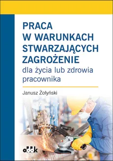 Praca w warunkach stwarzających zagrożenie - Outlet - Janusz Żołyński