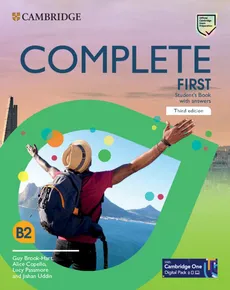 Complete First Student's Book with Answers - Outlet - Guy Brook-Hart, Alice Copello, Lucy Passmore, Jishan Uddin