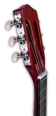 Klasyczna drewniana gitara z 6 strunami