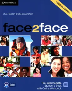 face2face pre Intermediate Student's Book  with Online Workbook - Outlet - Gillie Cunningham, Chris Redstone