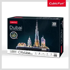 Puzzle 3D Dubaj - Outlet