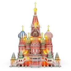 Puzzle 3D Led Katedra Świętego Bazyla - Outlet