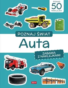 Poznaj świat Zabawa z naklejkami Auta