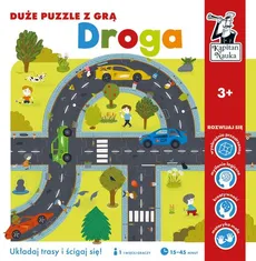 Droga Duże puzzle z grą - Outlet