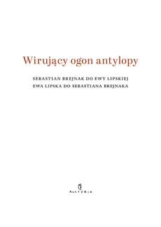 Wirujący ogon antylopy - Elżbieta Jogałła