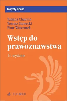 Wstęp do prawoznawstwa - Outlet - ChauvinTatiana, Tomasz Stawecki, Piotr Winczorek